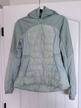 Lululemon Light Mint Green Puffer Jacket